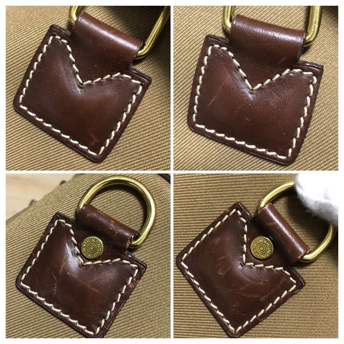 大幅値下げ】美品 HUNTING WORLD ハンティングワールド 2way ボストン
