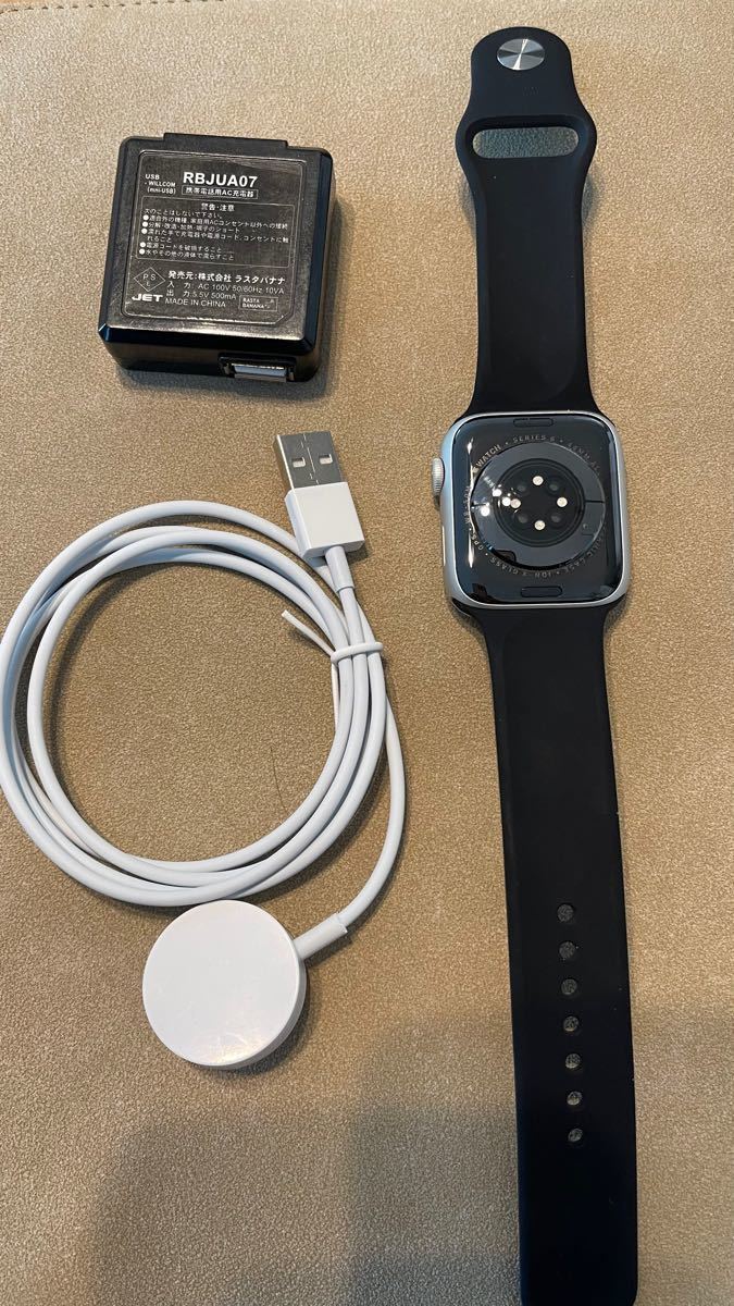 美品 Apple Watch Series 6(GPSモデル)- 44mmスペースグレイ 