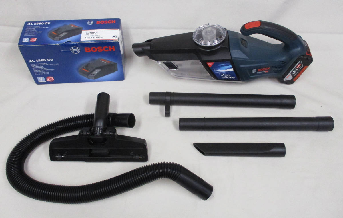 ボッシュ BOSCH コードレスクリーナー GAS18V-1 本体 バッテリー 充電