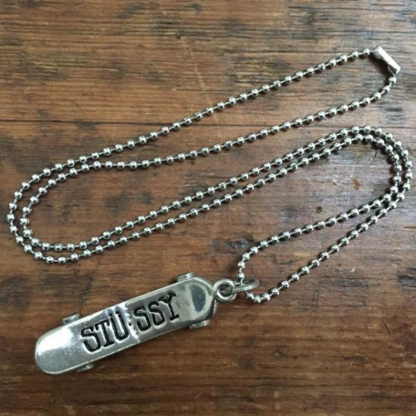 SALE/59%OFF】 90s old stussy スケボー キーホルダー ネックレス