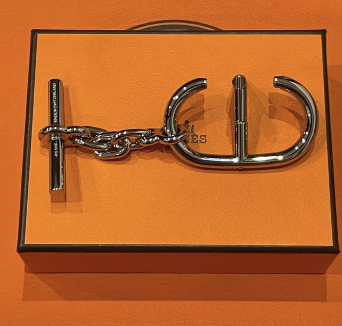 新品 正規品 HERMES シェーヌダンクル キーホルダー キーリング 新品 正規品 HERMES シェーヌダンクル キーホルダー キーリング