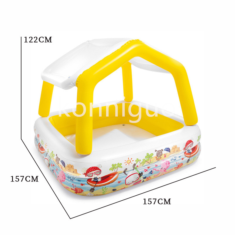  new goods happy summer sun shade pool child pool home use pool playing in water . large activity parent . playing YC17