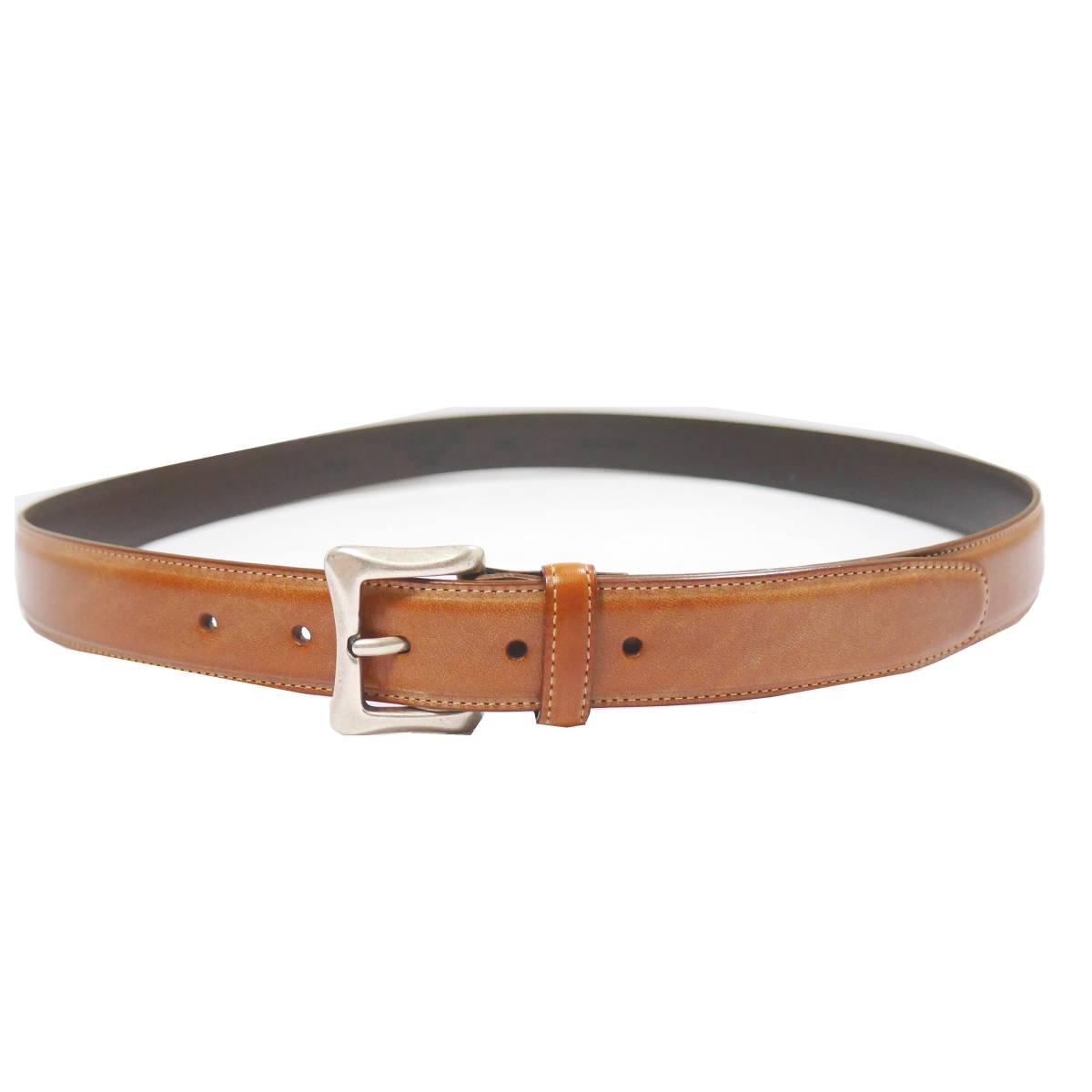☆【ベルルッティ OEM】Araldi1930 レザー ベルト 100 茶 ブラウン