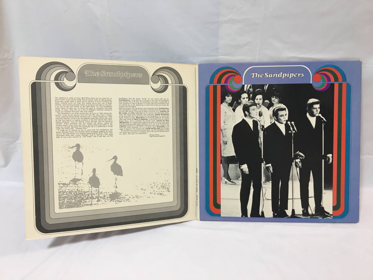 ☆R321☆LP レコード GREATEST HITS THE SANDPIPERS サンドパイパーズ SP-4246 US盤_画像3