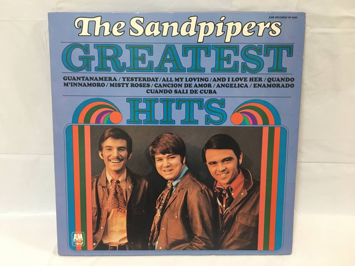 ☆R321☆LP レコード GREATEST HITS THE SANDPIPERS サンドパイパーズ SP-4246 US盤_画像1
