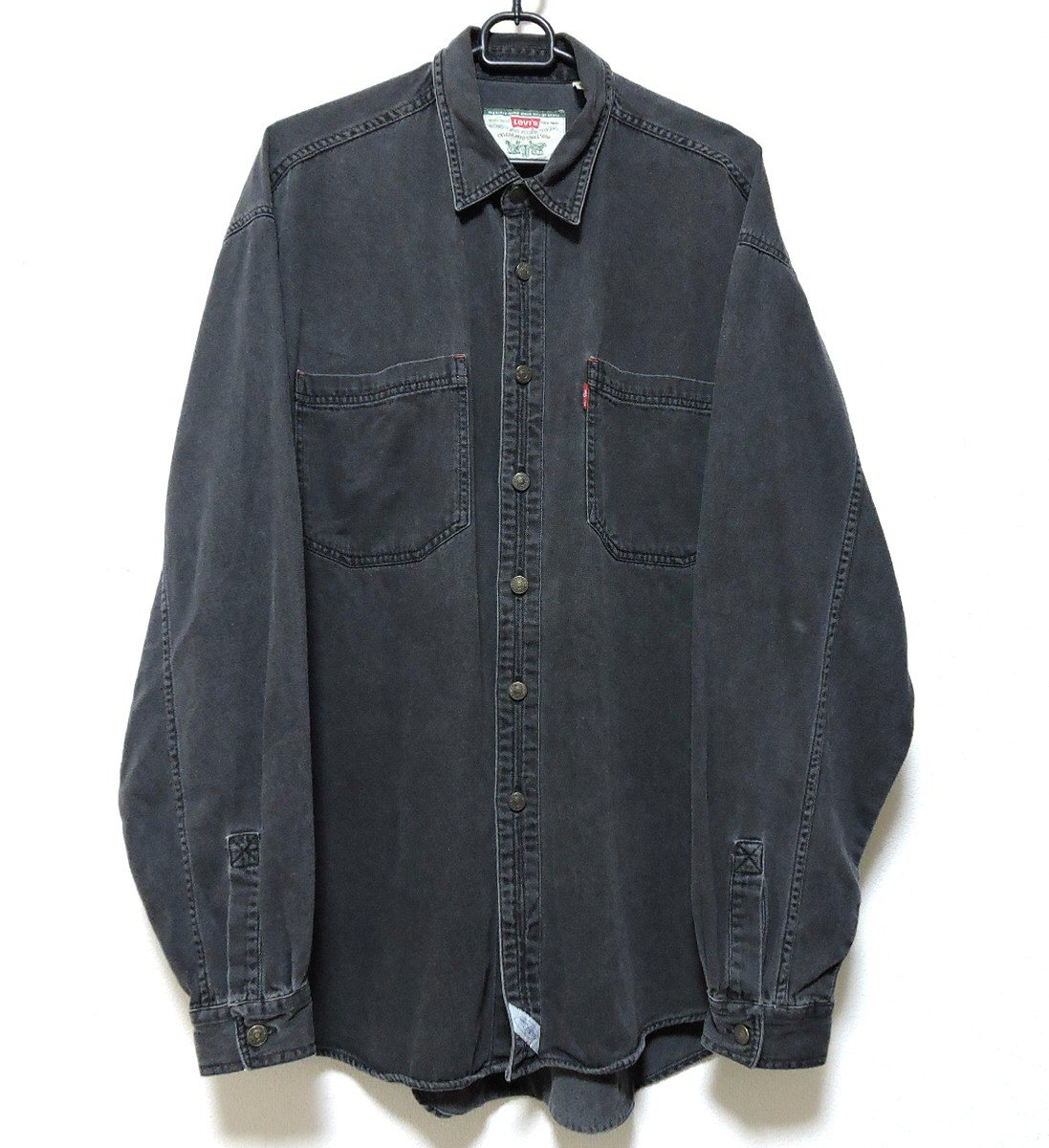 90S 未使用長袖 ビンテージ・リーバイスシャツ LL/XLサイズ-