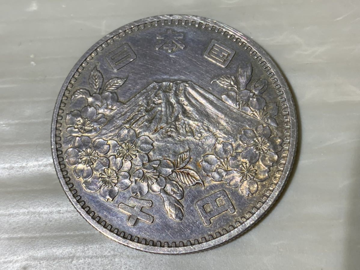 K167 【1964年 昭和39年 東京オリンピック 1000円銀貨 7枚・100円銀貨