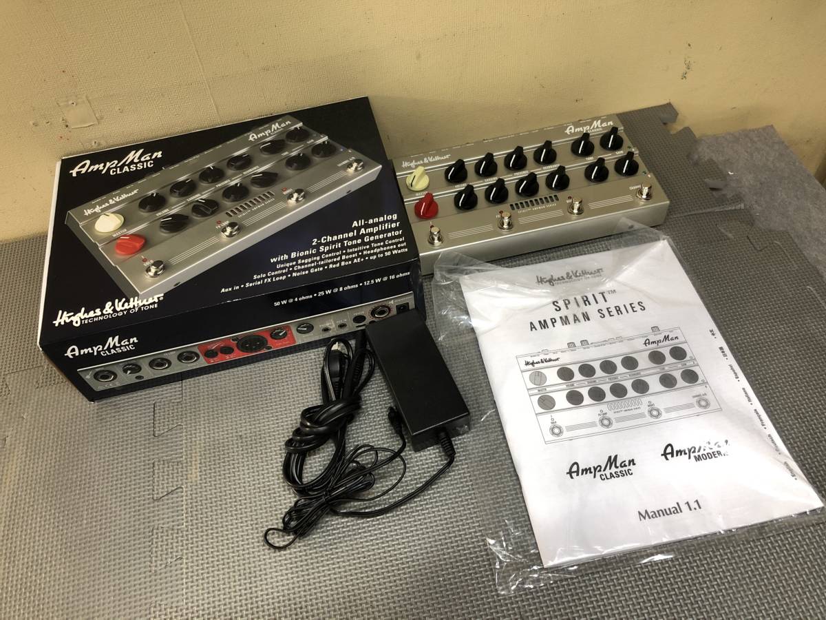 Hughes & Kettner ヒュース&ケトナー AmpMan CLASSIC ヘッドアンプ