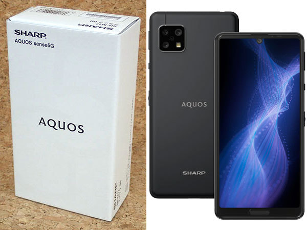 スマートフォン/携帯電話 スマートフォン本体 つやあり 未開封 AQUOS sense5G ブラック SH-M17 - 通販 - www 