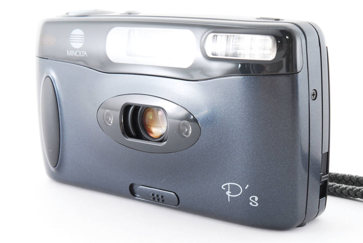 【超美品】Minolta P's Ps Panorama 35mm Point & Shoot Film Camera ミノルタ 848424@JU コンパクトカメラ