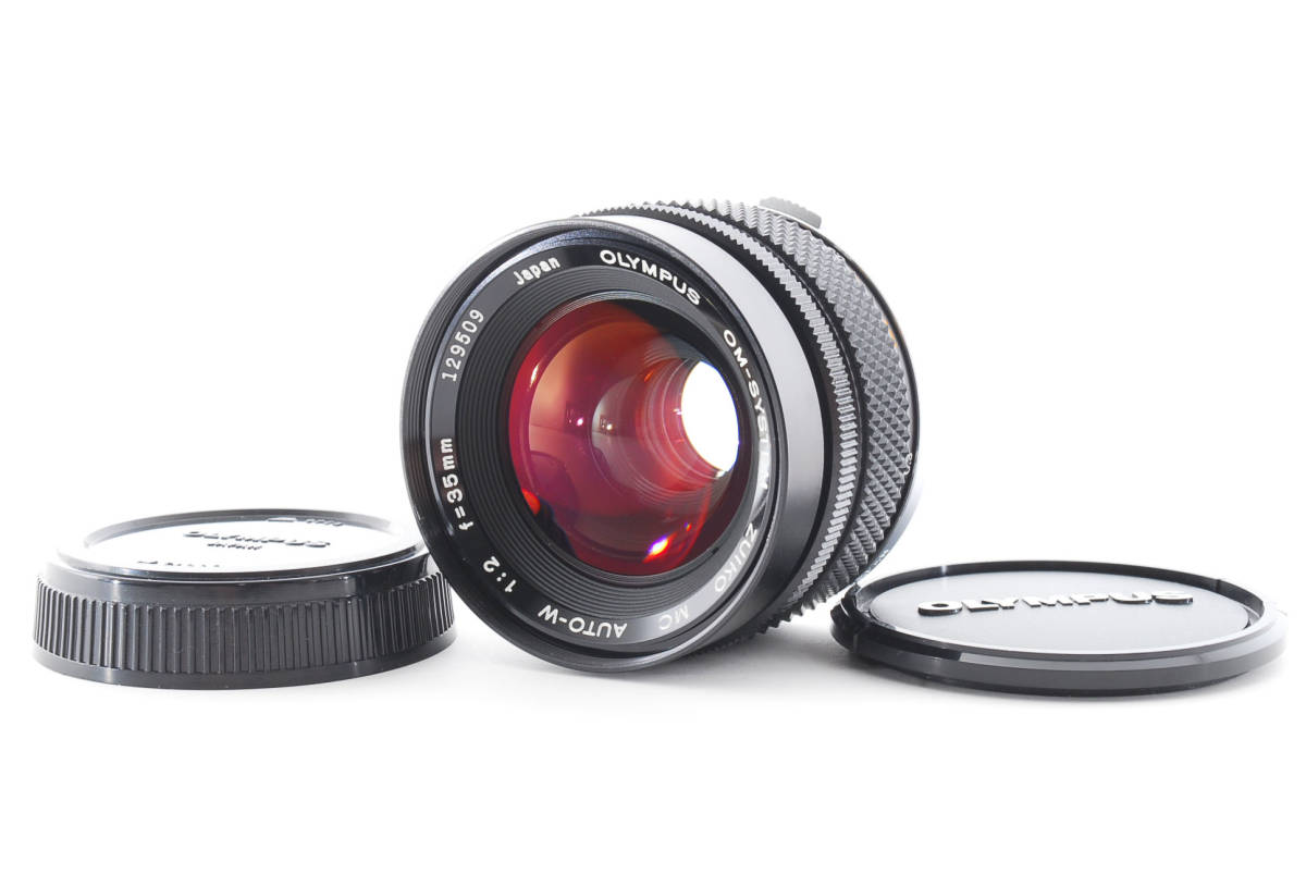 美品】Olympus OM System Zuiko MC Auto W 35mm F/2 Wide Angle MF