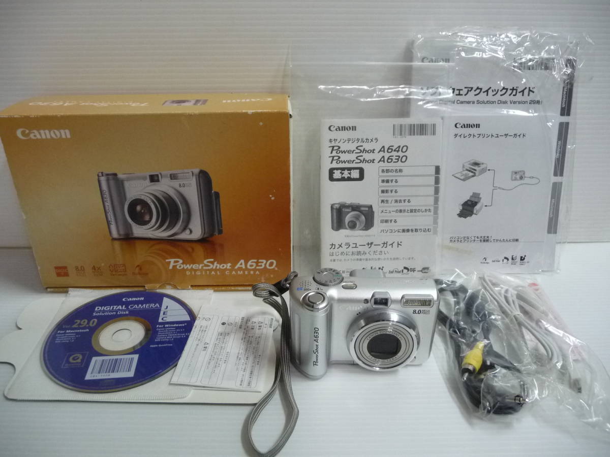 Yahoo!オークション - Canon キャノン Power Shot A630 デジタル Yahoo!オークション - Canon キャノン Power Shot A630 デジタル