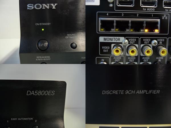 ■美品 SONY ソニー マルチチャンネルインテグレートアンプ AVアンプ TA-DA5800ES 9.1ch■_画像9