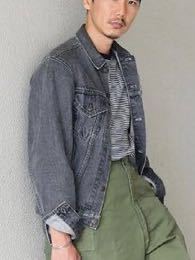 希少サイズ42 西口修平 愛用品 90s ビンテージ 先染めブラック 希少サイズ42 西口修平 愛用品 90s ビンテージ 先染めブラック