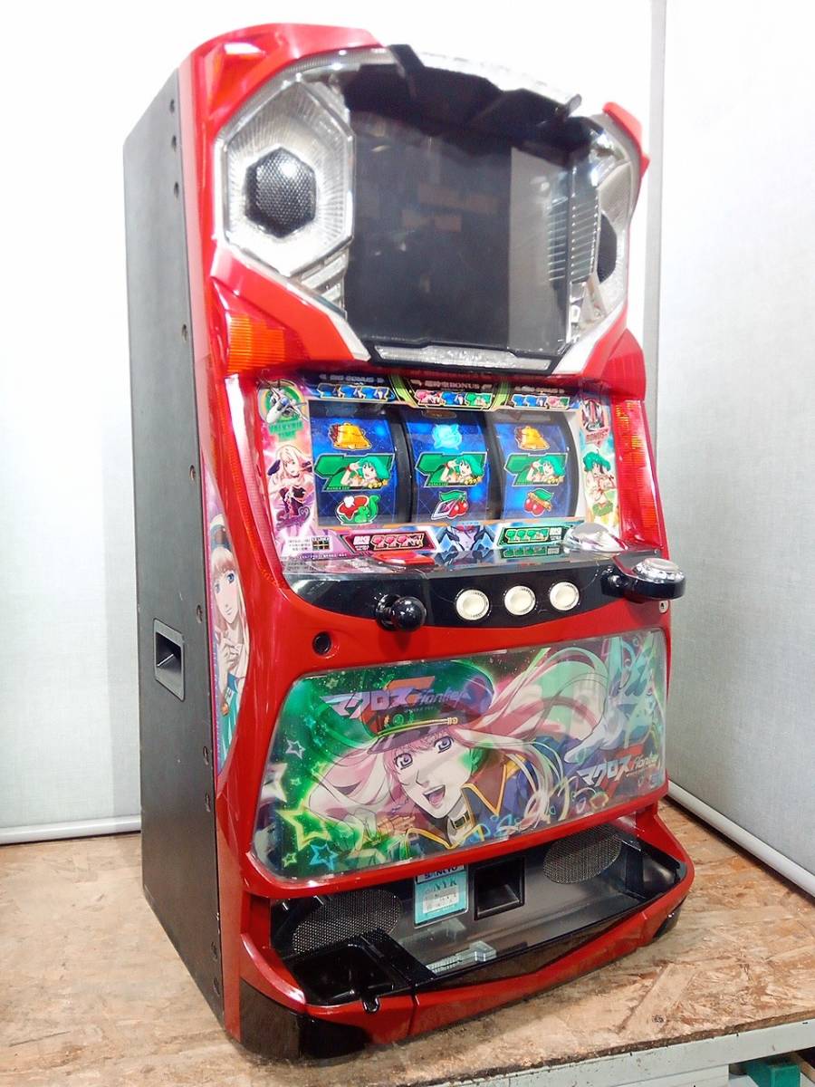 ☆ぬ751○パチスロ実機 マクロスフロンティア○はじまりの歌、銀河に