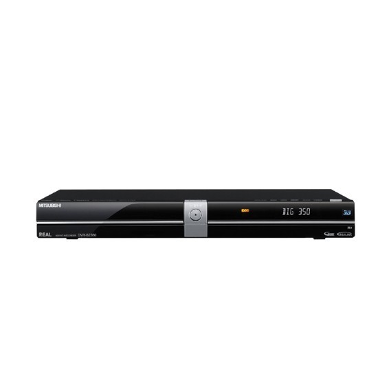 三菱電機製 HDD内蔵ブルーレイレコーダー DVR-BZ350 1TB リモコンなし