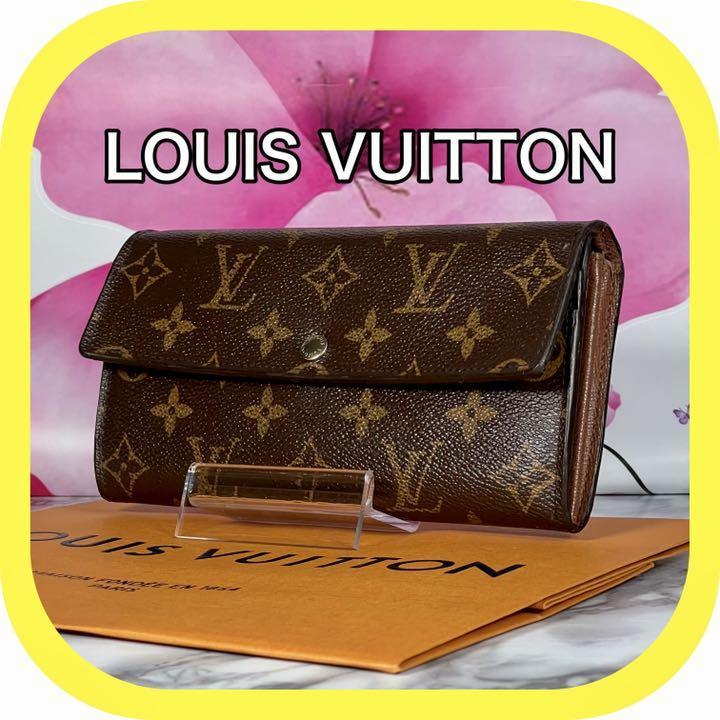 ルイヴィトン✨ポルトフォイユ✨サラ✨モノグラム✨長財布✨カード10枚-