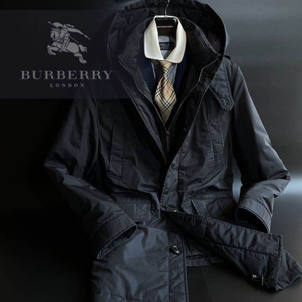 15万○美品BURBERRY 【最高級ダウン90% 】○最高峰LONDON 大人の極暖