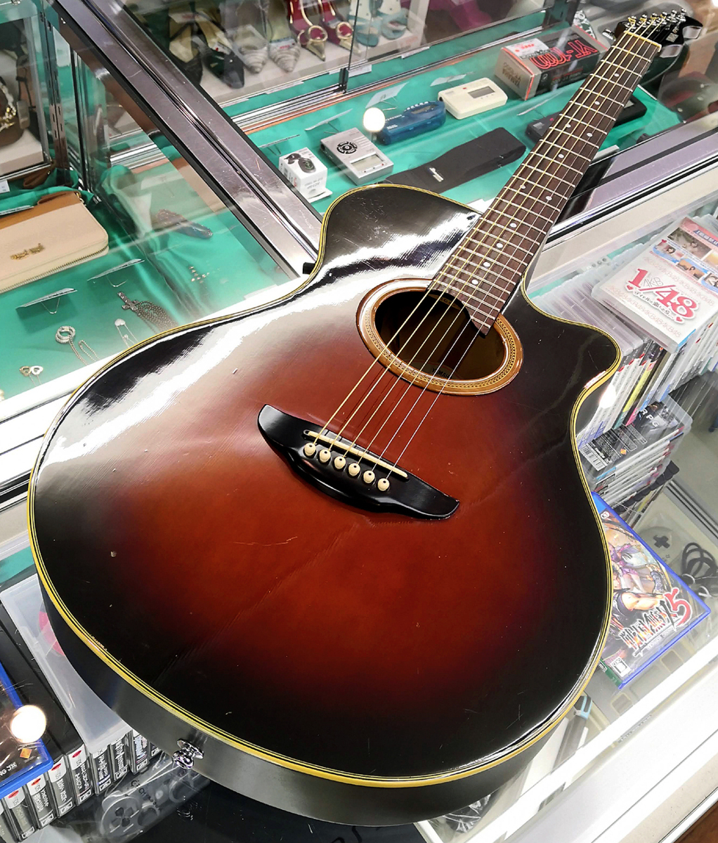 ジャンク YAMAHA/ヤマハ エレアコ APX-6S TBS タバコブラウンサン