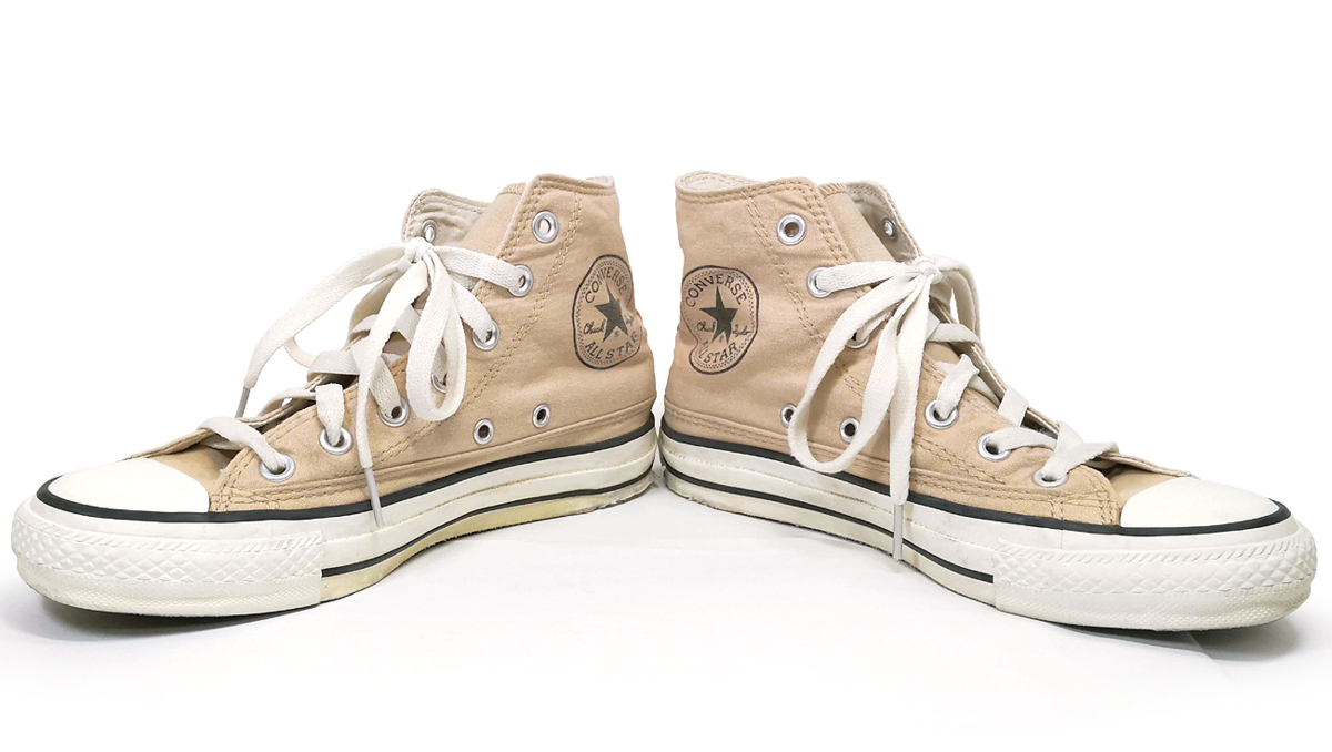 CONVERSE/コンバース 2012SS ALL STAR CARGO-PANT HI 23.5cm ベージュ スニーカー オールスター カーゴパンツ ハイカット_画像4