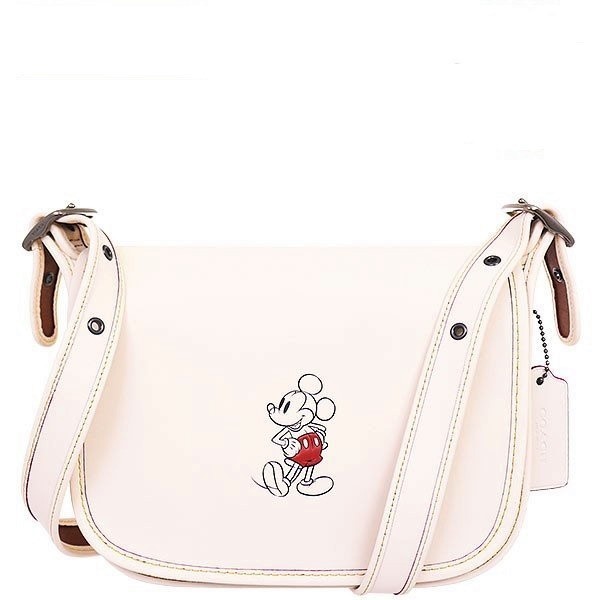 コーチ COACH】 コーチ×ディズニー コラボ ミッキーマウス レザー