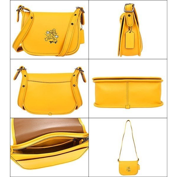 コーチ COACH】 コーチ×ディズニー コラボ ミッキーマウス レザー