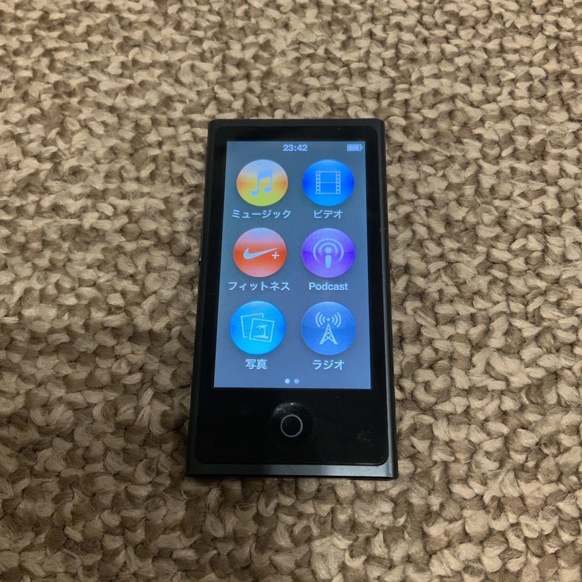 ほぼ未使用】iPod nano 第7世代 16GB Apple アップル A1446 アイポッド