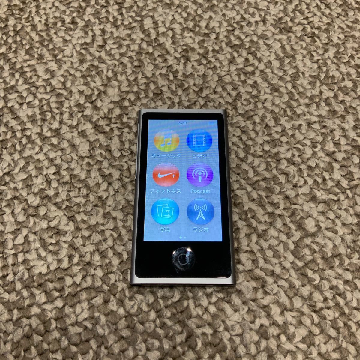 利用4ヶ月】iPod nano 第7世代 16GB Apple アップル A1446 アイポッド