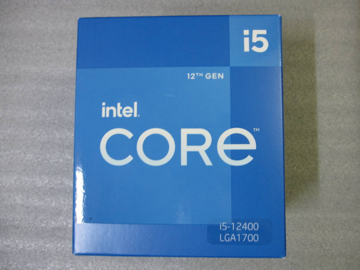 CPU Intel Core i5 12400 ほぼ新品 動作確認済み 特別セーフ 7630円