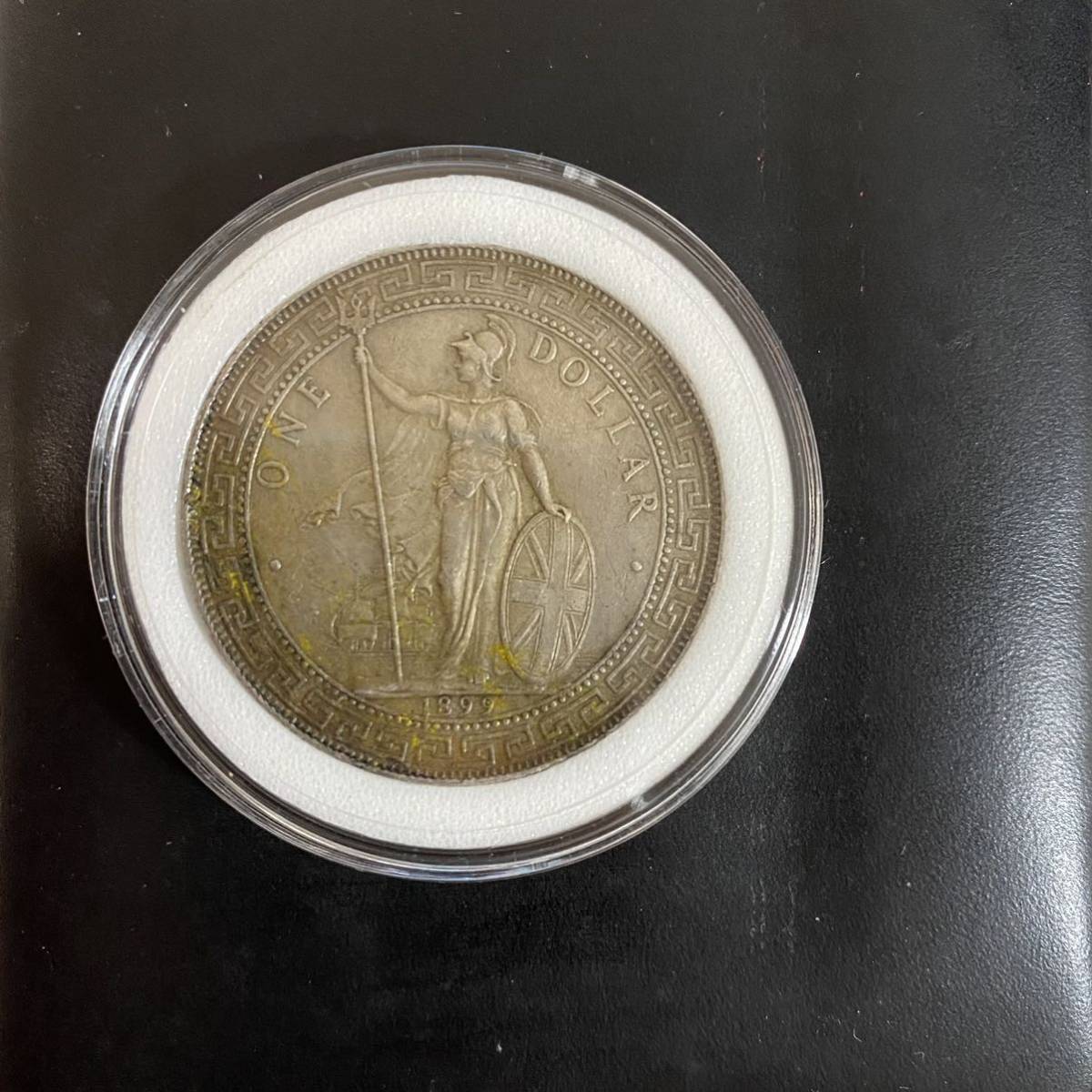 イギリス 貿易銀 ブリタニア立像 1899年 1ドル 壹圓 重さ約 26.84g