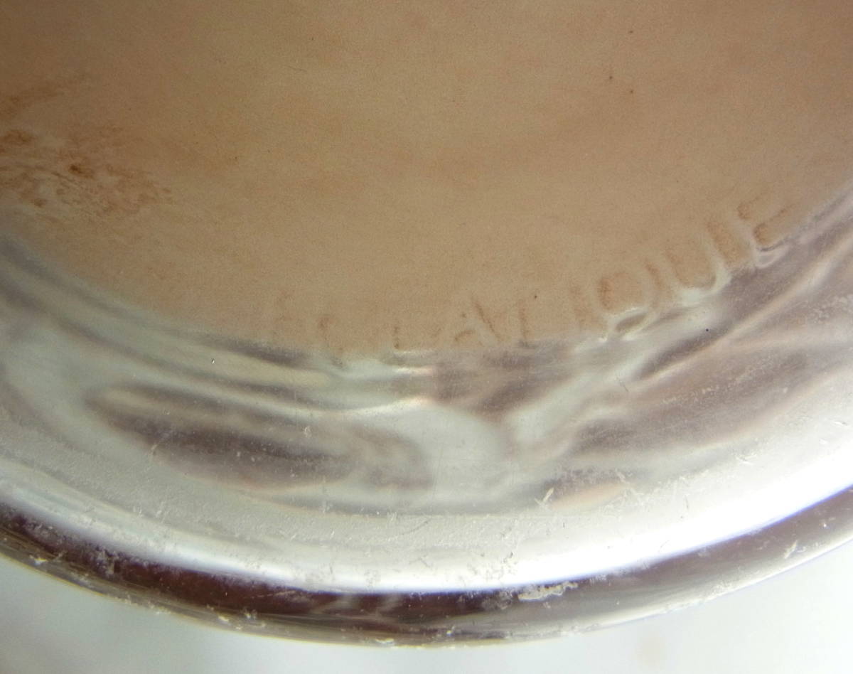 稀少品 1920年 RENE LALIQUE ルネ ラリック EPINES イバラ 香水瓶 稀少品 1920年 RENE LALIQUE ルネ ラリック EPINES イバラ 香水瓶