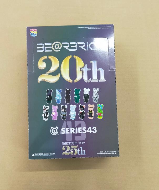 新品未開封】BE@RBRICK SERIES 43 ベアブリック MEDICOM TOY 1box 24個