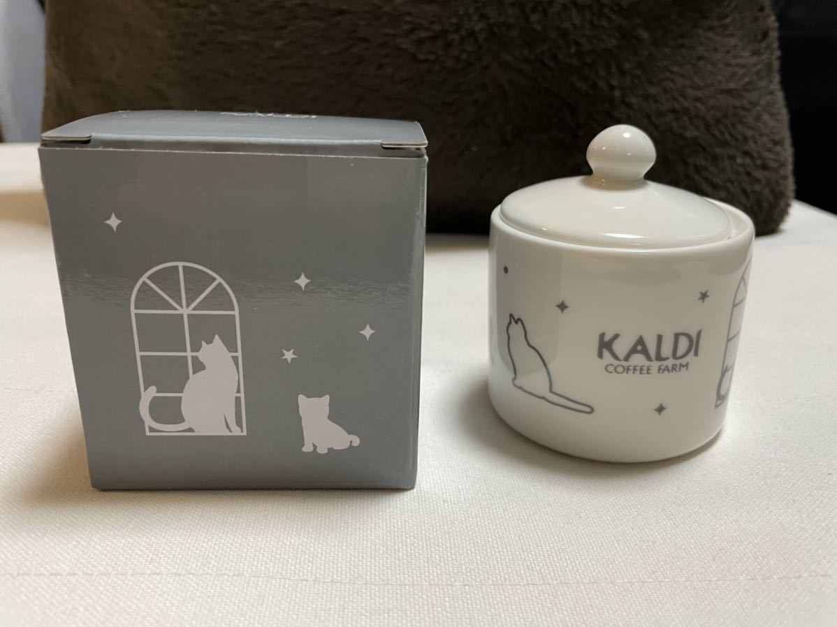 ☆★☆KALDI★猫の日バッグ★シュガーポット★カルディ★新品未使用品☆★☆_画像1