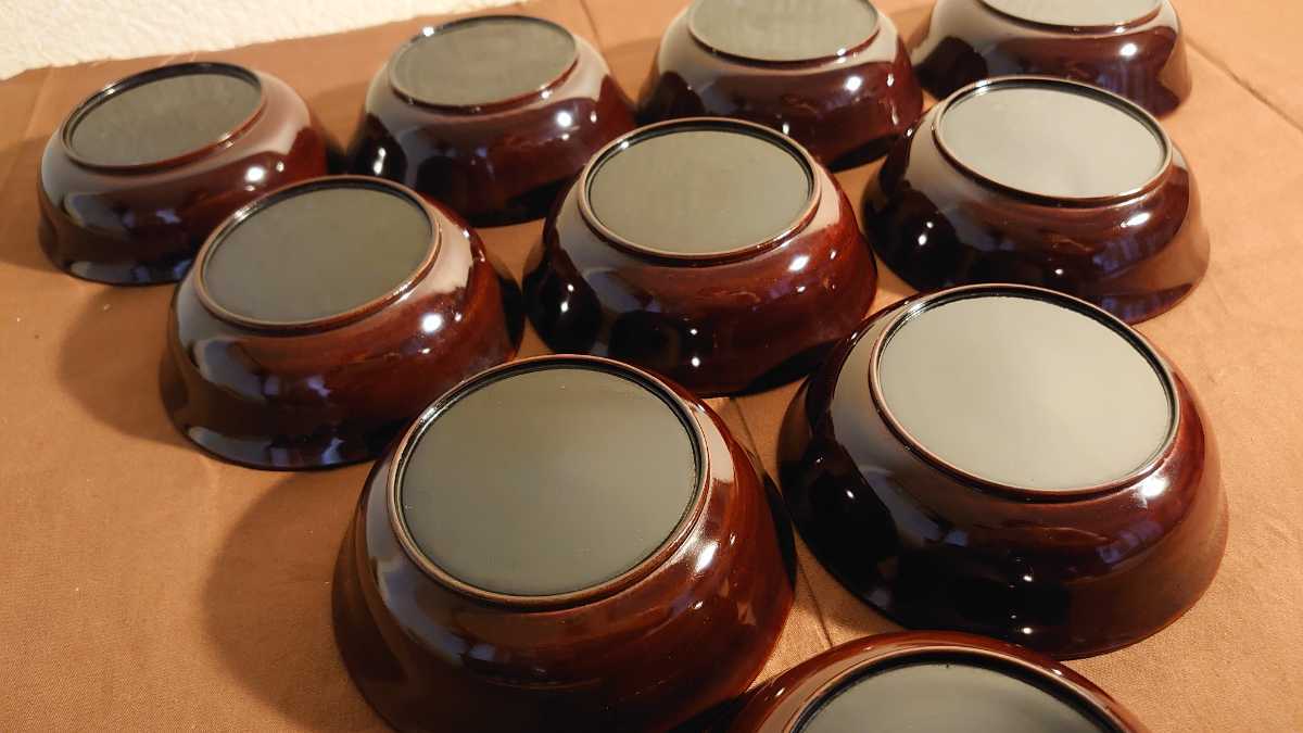 輪島塗 菓子器 菓子皿 漆器 茶道具 豆皿 3.5寸 10客 | bioimune.com.br