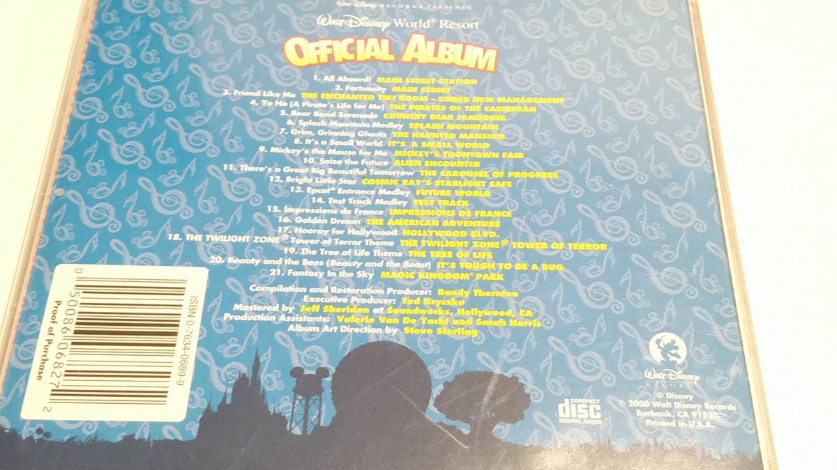 史上一番安い 期間限定 フロリダディズニーリゾート オフィシャルアルバム Cd Walt Disney Official Album Tripsters Tips 史上一番安い 期間限定 フロリダディズニーリゾート オフィシャルアルバム Cd Walt Disney Official Album Tripsters Tips