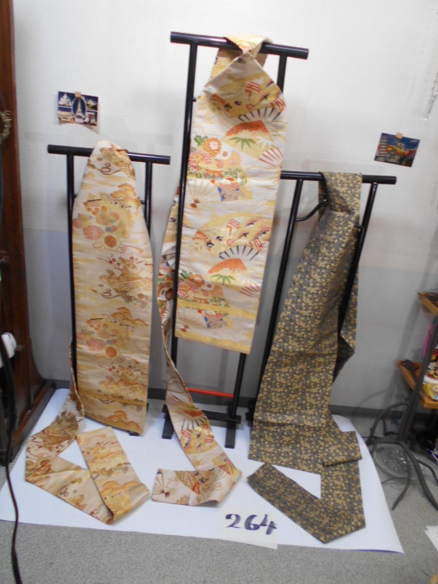 さなえ264 名古屋帯3点まとめて 中古品 美品 正絹 花柄 実用 リメイク 越前蔵うぶ出し 大島紬 - fightmusicshow.com.br さなえ264 名古屋帯3点まとめて 中古品 美品 正絹 花柄 実用 リメイク 越前蔵うぶ出し 大島紬 - fightmusicshow.com.br