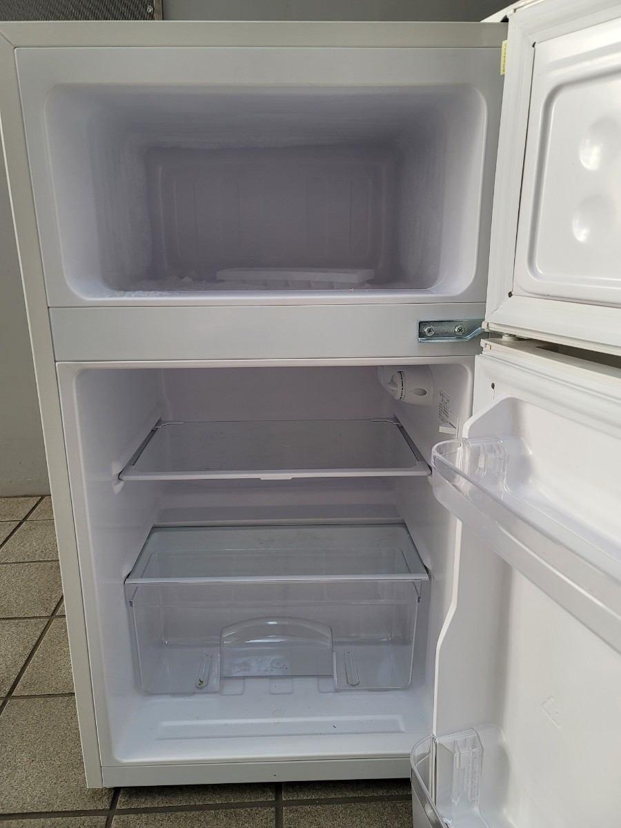 値引き アマダナ amadana 冷凍冷蔵庫 ブラック ウッドハンドル