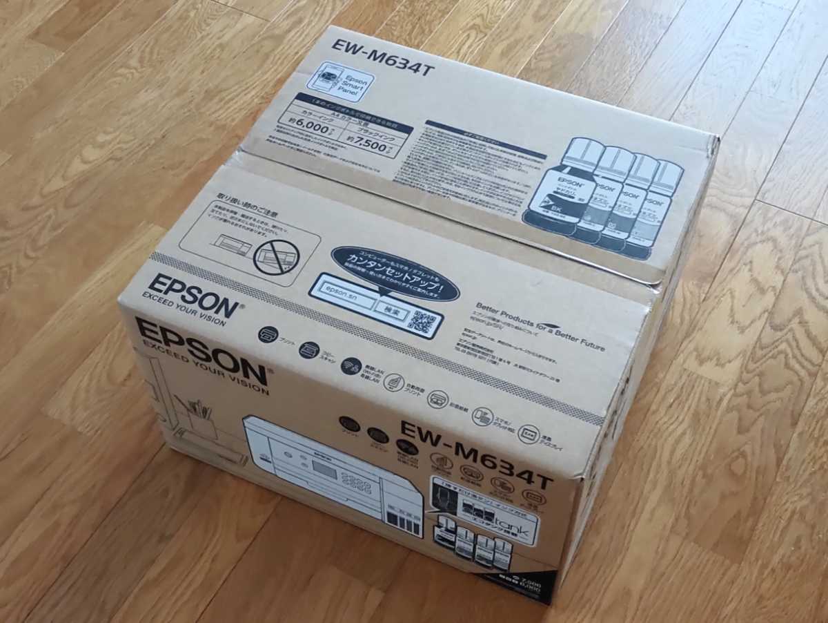 新品未使用】EPSON エコタンク搭載 A4 カラーインクジェット複合機 EW