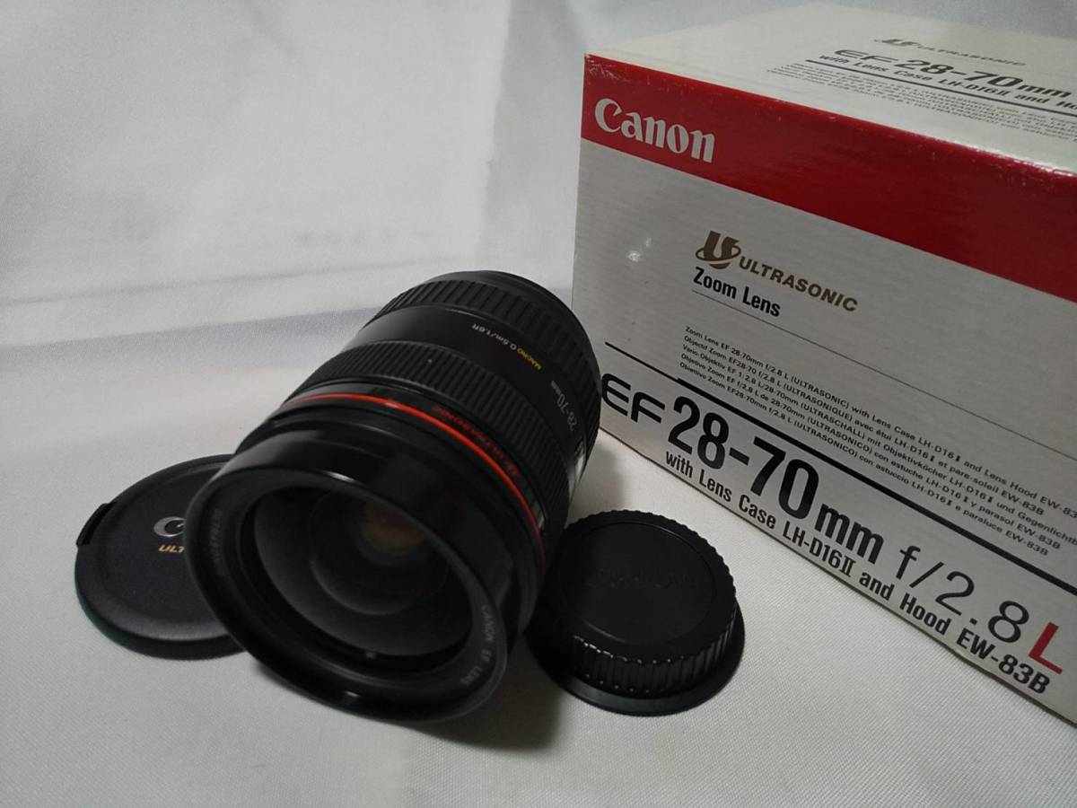 ☆外観極上品☆キャノン CANON EF 28-70mm F2.8 L USM ☆元箱付き
