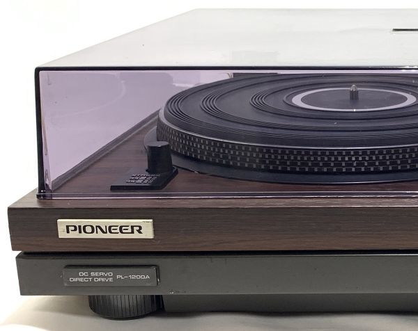 極上 Pioneer パイオニア PL-1200A ターンテーブル レコードプレーヤー 極上 Pioneer パイオニア PL-1200A ターンテーブル レコードプレーヤー