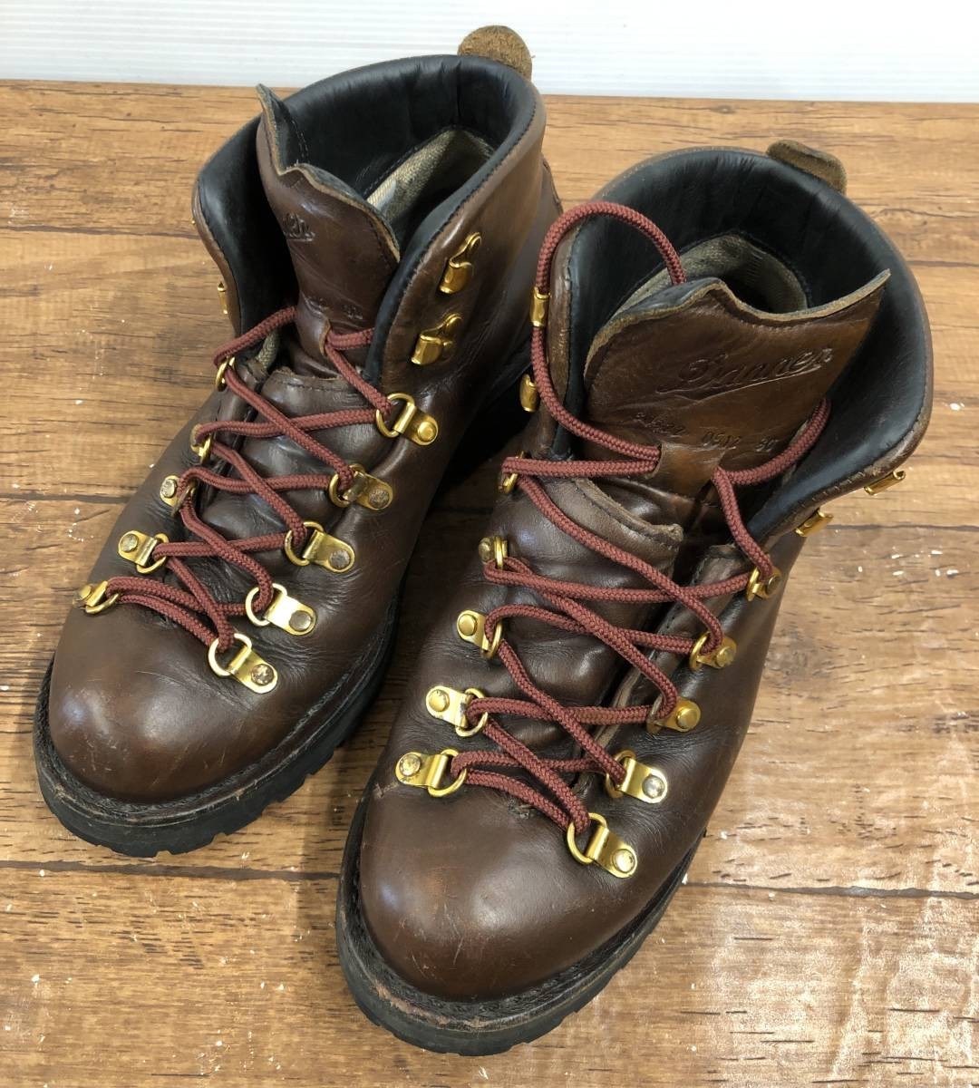 156-KB399◇100【現状品】Danner マウンテンライト 80th ブーツ ダーク