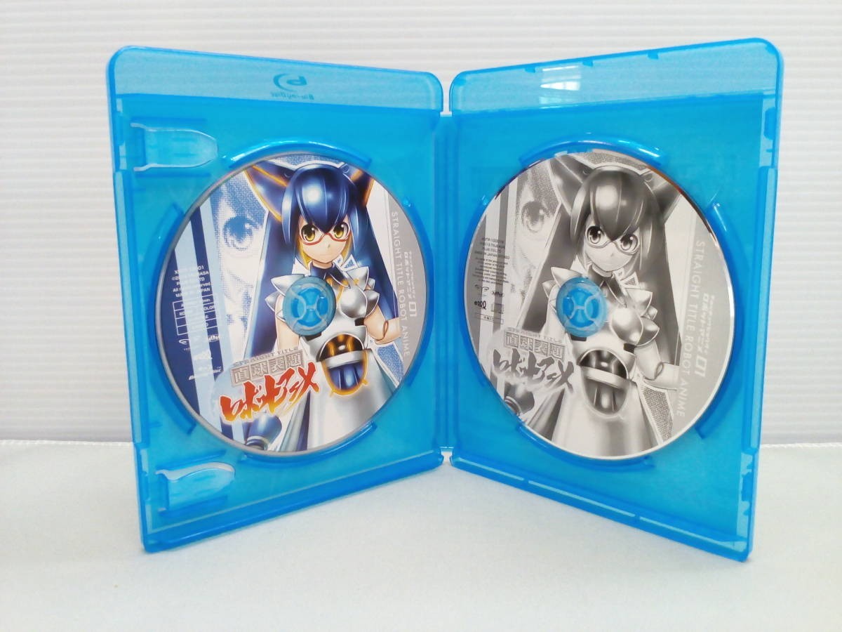 19-KV638-60: 直球表題ロボットアニメ vol.1～vol.3 3巻セット Blu-ray