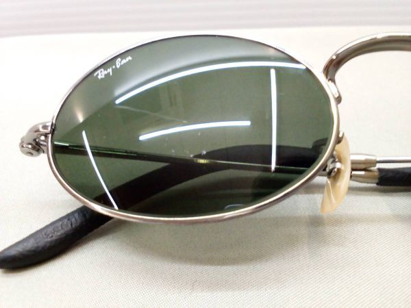 163-Ky12470-60: Ray-Ban サングラス レイバン BL製ヴィンテージ メンズ メガネ 型番不明 本体のみ キズあり 中古現状品_画像10