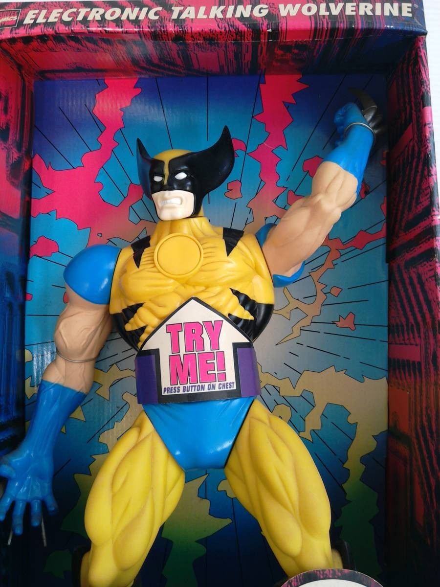 69-KT53-120 X-Men Electronic Talking Wolverine electronic to- King uruva Lynn Marvel Comics