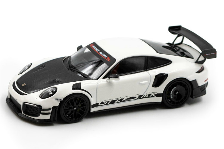 ミニチャンプス 1/43 ポルシェ 911 (991 2) GT2 RS MR マンタイ レーシング 2018 ホワイト / ブラック 300台限定 MR-911-GT2RS-4302