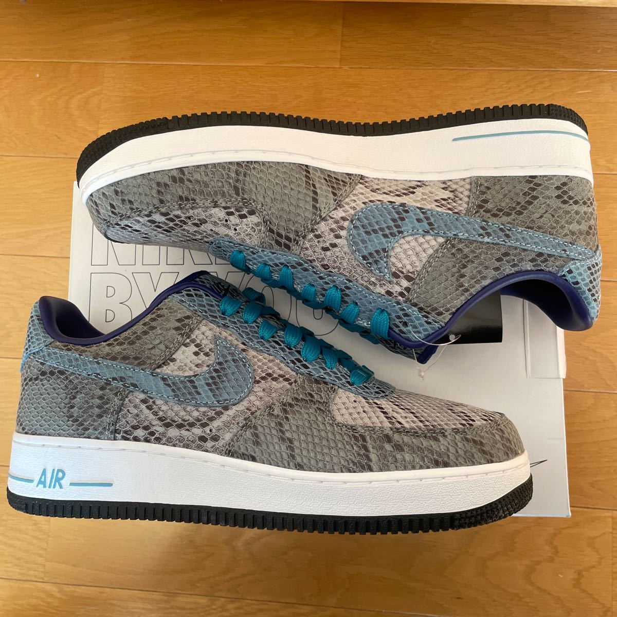 NIKE AIR FORCE1 BY YOU SNAKE 蛇 スネーク アンロックド AF1 エア 