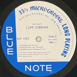 ♪試聴♪Cliff Jordan / Cliff Craft_画像4