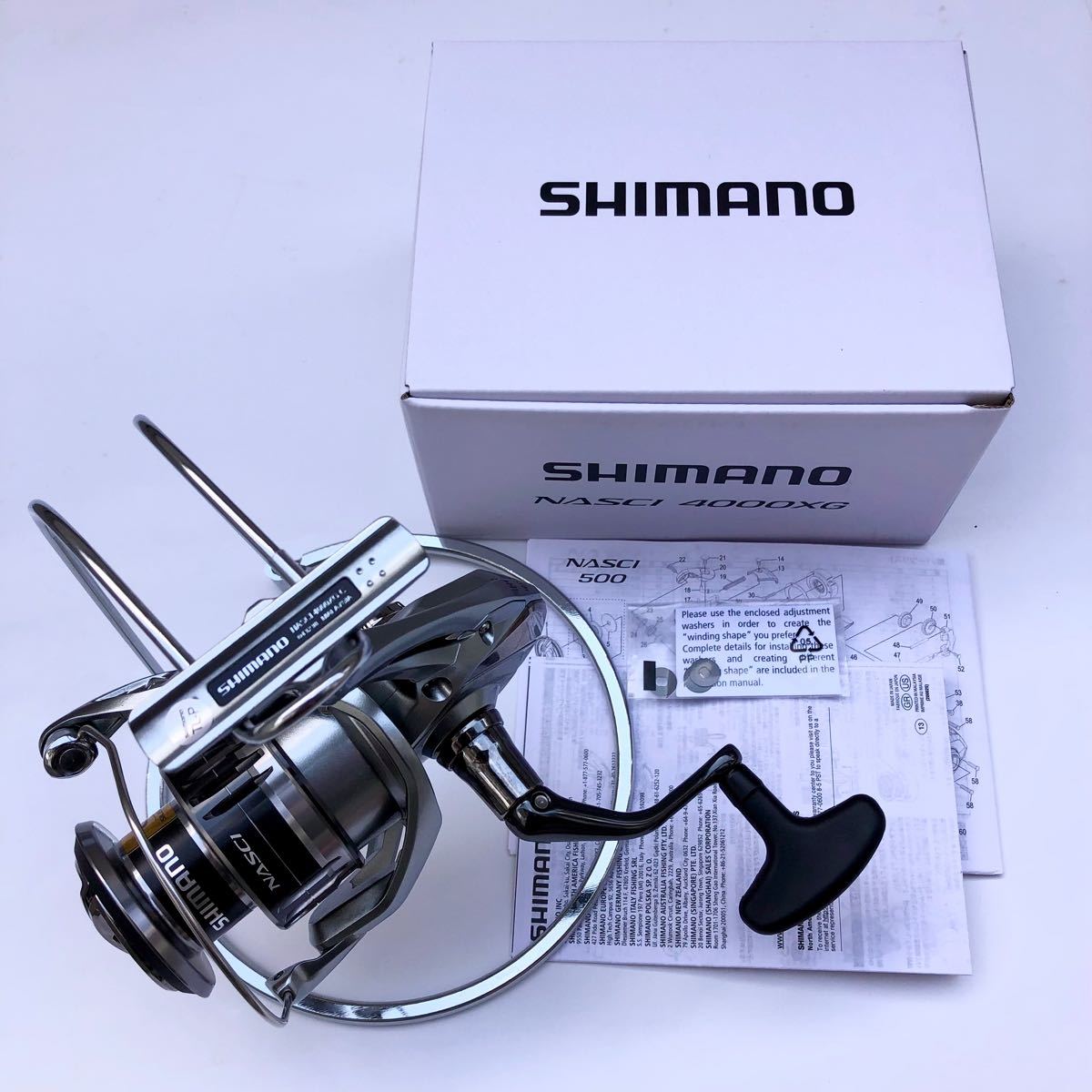 新品・未使用】シマノ 21 ナスキー 4000XG （フィッシング スピニング