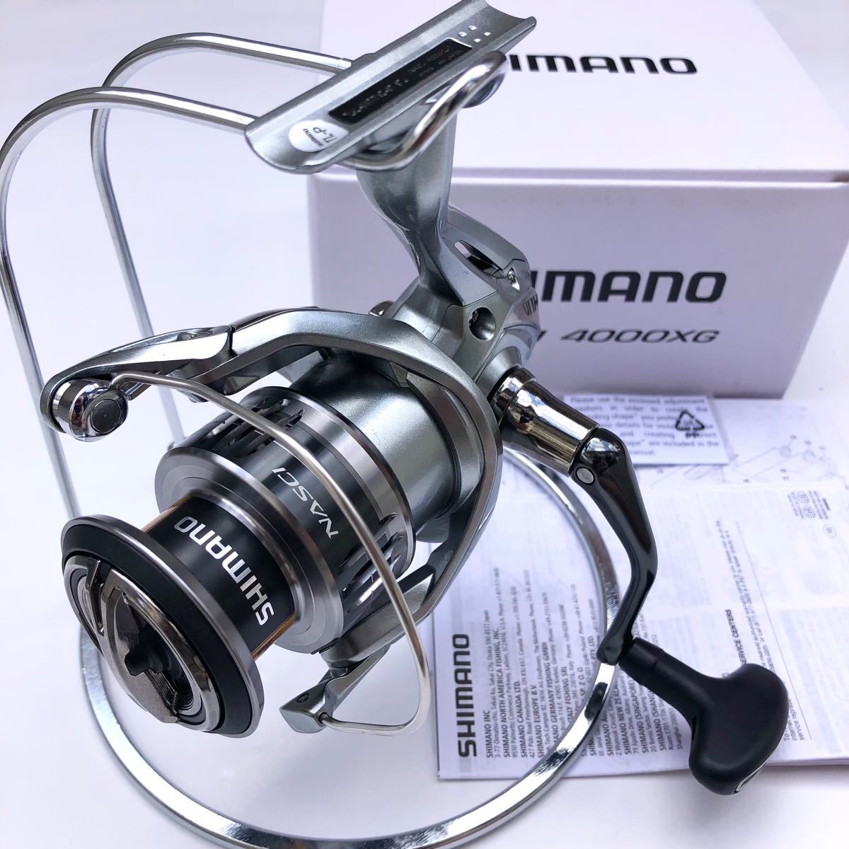新品・未使用】シマノ 21 ナスキー 4000XG (フィッシング スピニング