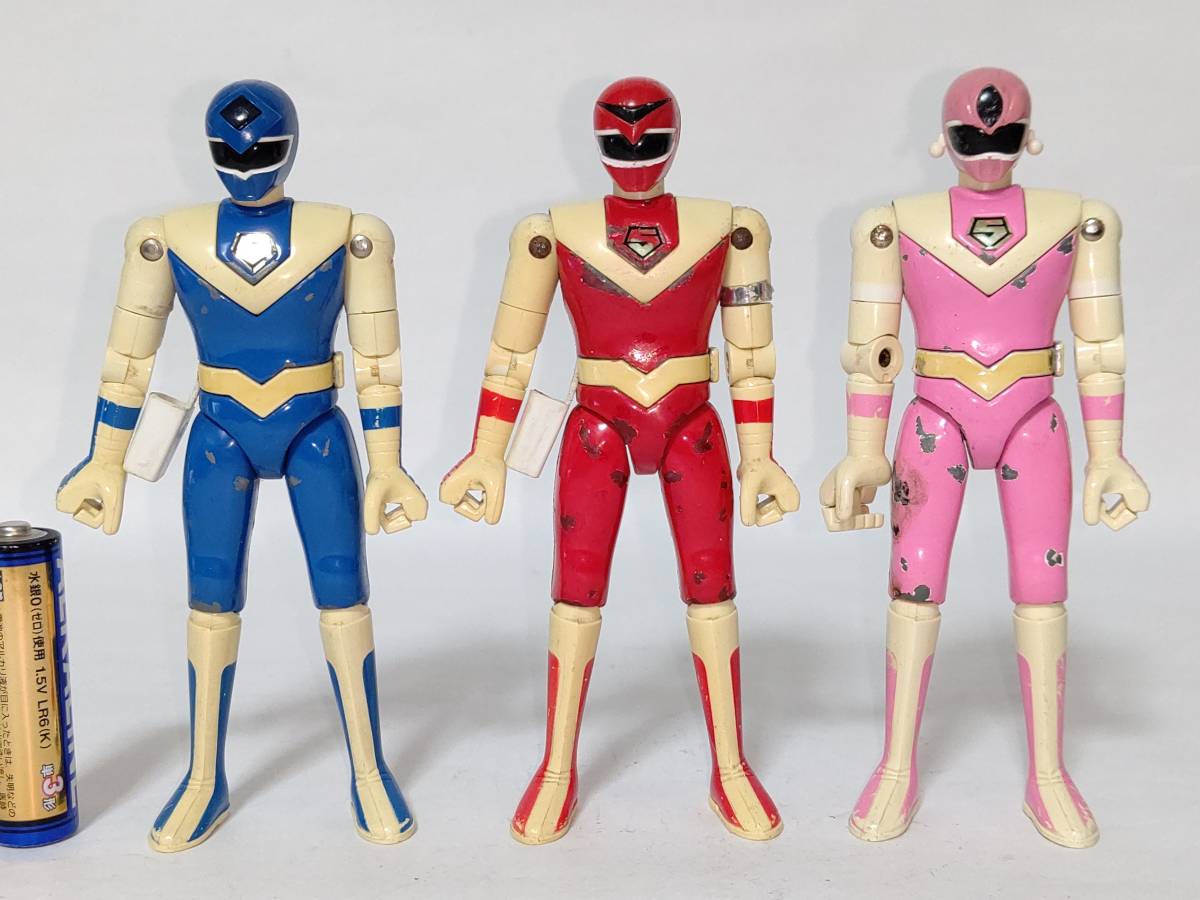 当時物 光戦隊マスクマン マスクマン ブルー 超合金 フィギュア 当時物 光戦隊マスクマン マスクマン ブルー 超合金 フィギュア